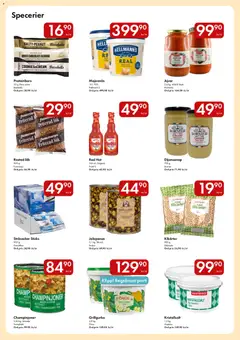 Hypermarkety erbjudanden - Förhandsvisning av reklamblad från butik Hypermarkety aktuell från 20.04.2026 | Sida: 9 | Produkter: Senap, Kikärtor, Rostad lök, Majonnäs