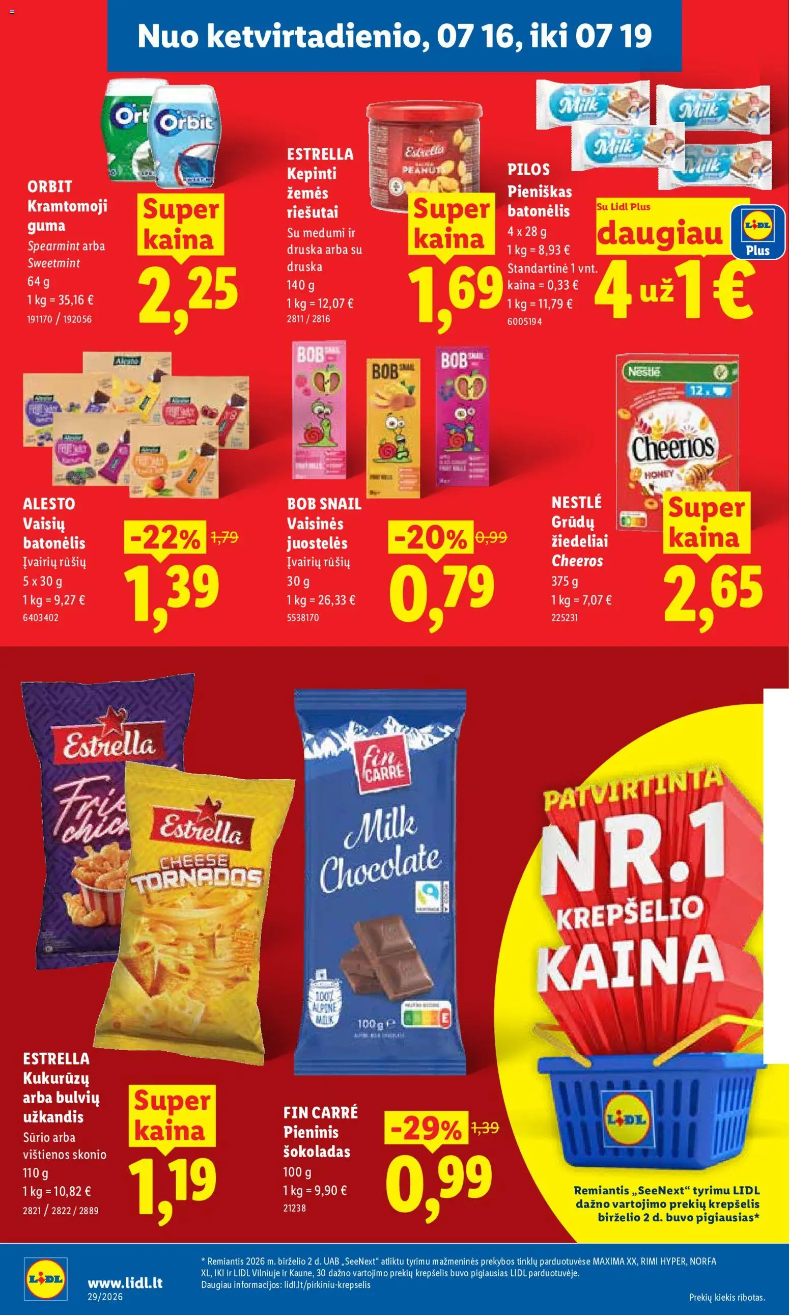 LIDL akcijos nuo 2026.07.13 | Puslapis: 36 | Prekių: Pomidorai