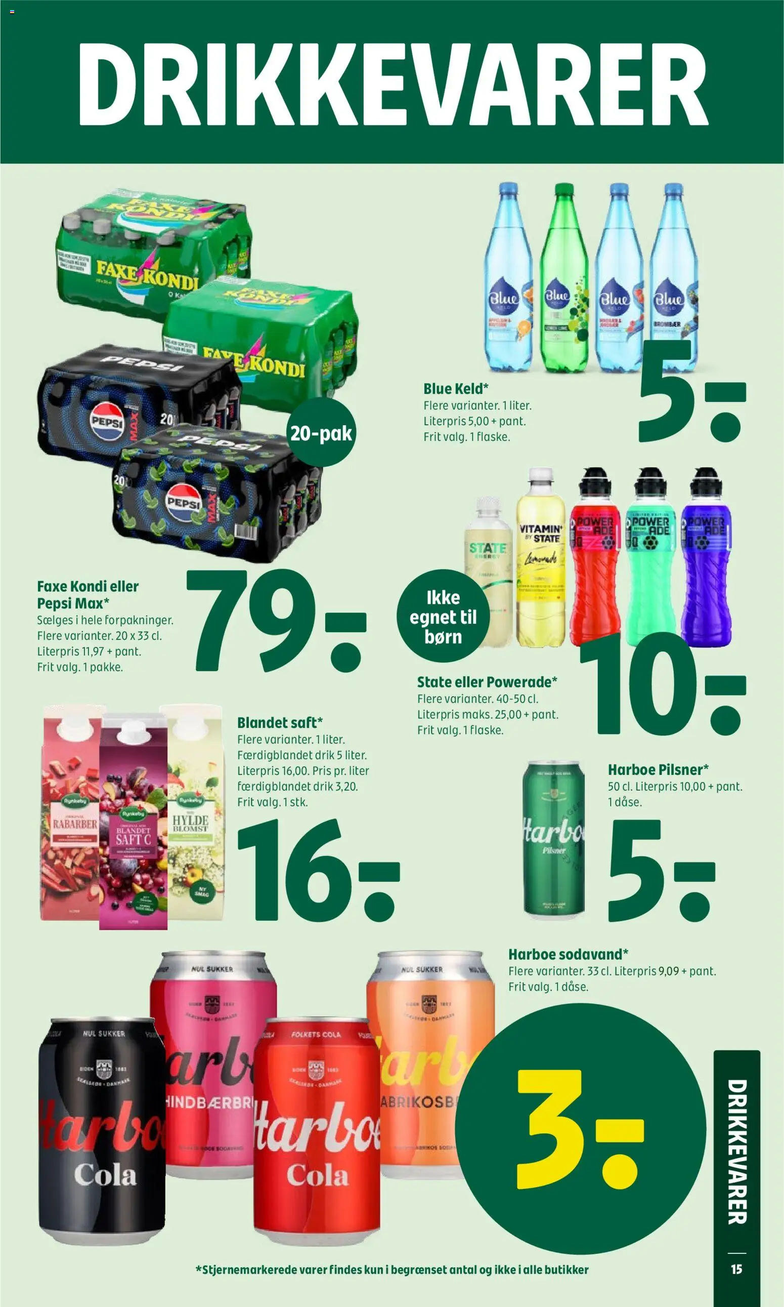Coop 365 tilbudsavis – gyldig fra 18.06.2026 | Side: 18 | Produkter: Rabarber, Juice, Cola, Sukker