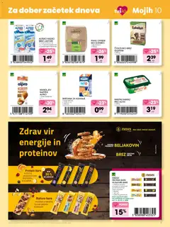 Tuš katalog akcije – veljaven od 03.04.2026 | Stran: 9 | Izdelki: Namaz, Mleko, Kosmici, Smetana