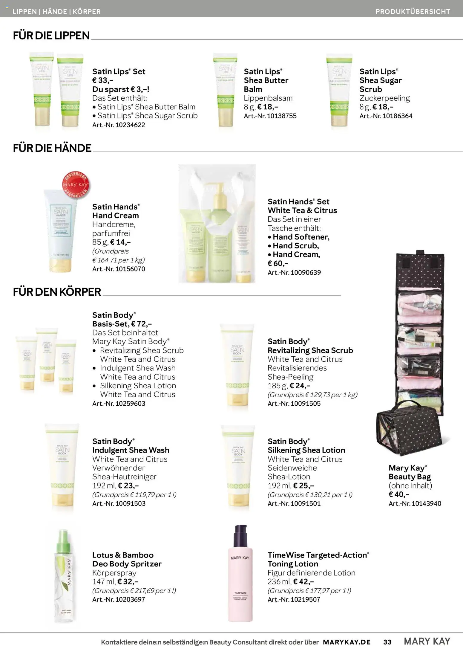 Mary Kay Katalog – gültig ab 16.07.2026 | Seite: 33