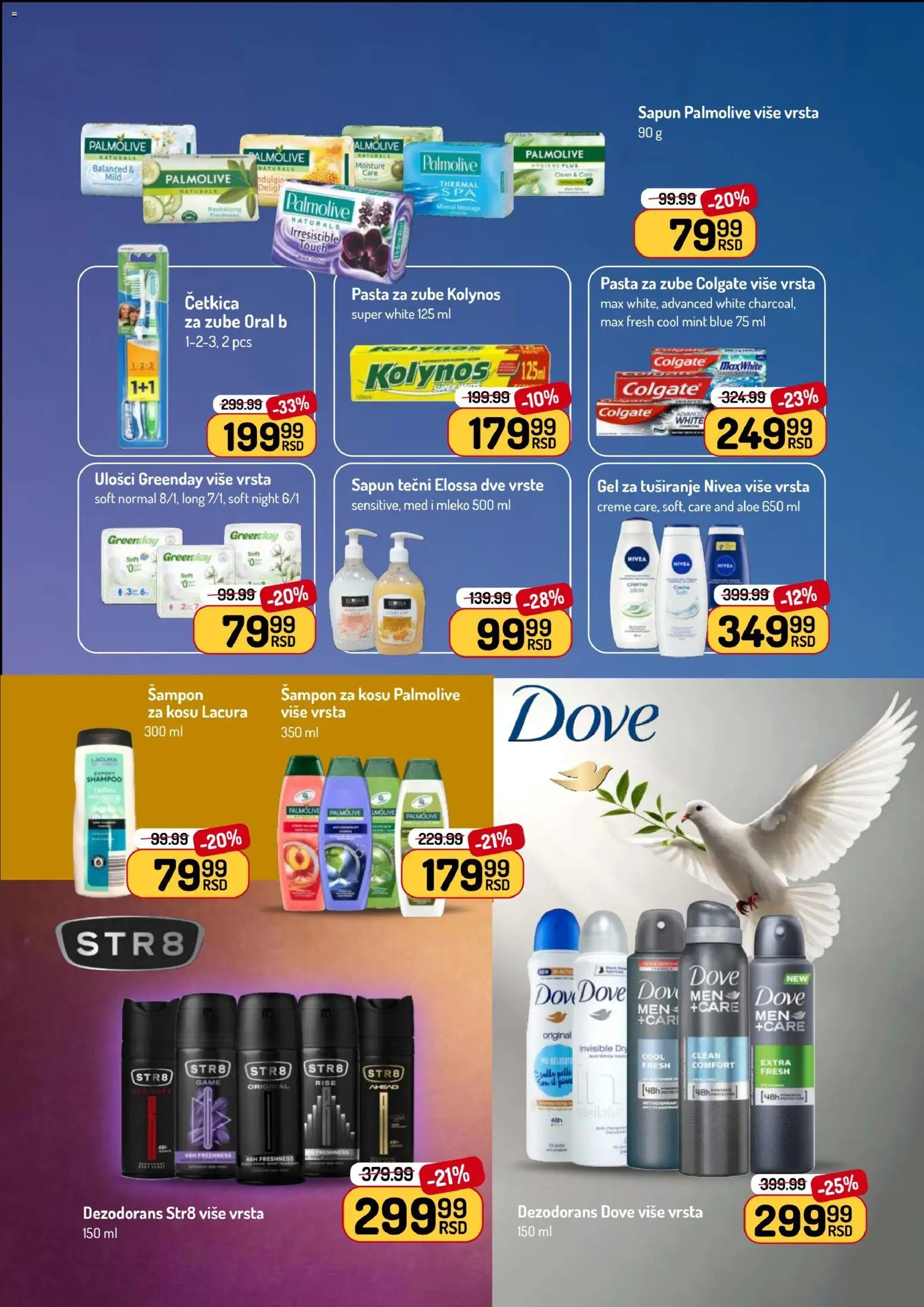 Aman katalog - važi od 20.07.2026 | Strana: 39 | Proizvode: Oral-B, Palmolive, Med, Pasta za zube