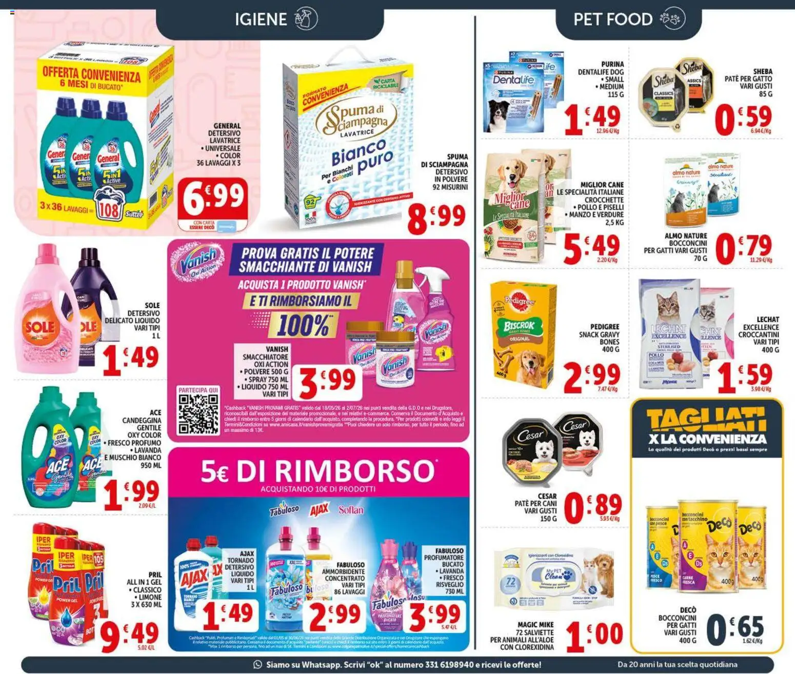 Volantino Decò del 20.05.2026 | Pagina: 19 | Prodotti: Pollo, Smacchiatore, Lavanda, Profumo