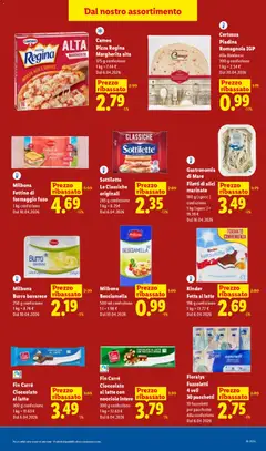 Anteprima del volantino Kinder Fetta al latte, 196 g confezione 1 kg = 13.72 € valido a partire dal 30.04.2026 | Pagina: 5