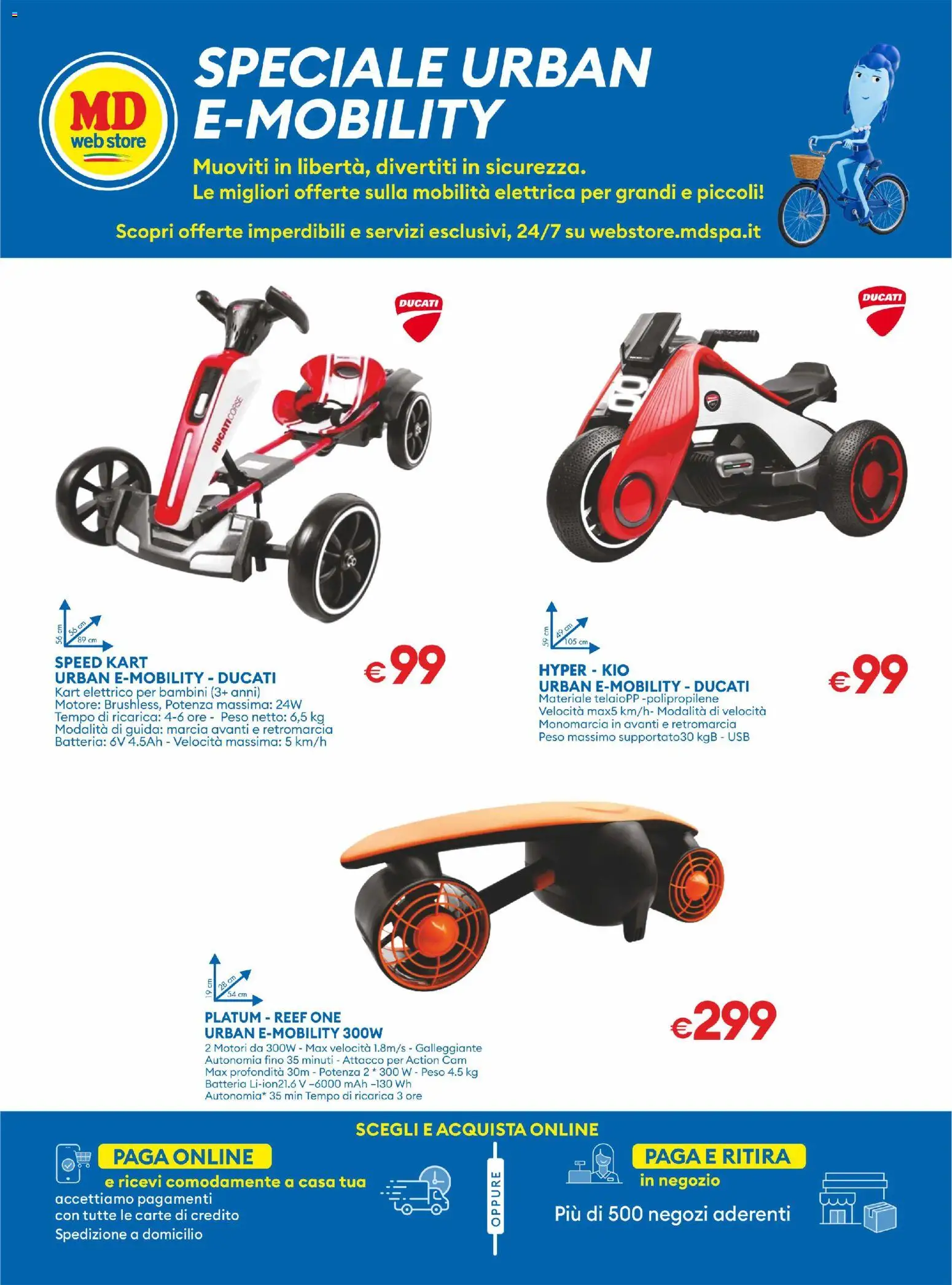 Volantino MD Discount del 22/09/2026 | Pagina: 33 | Prodotti: Action cam, USB, Batteria