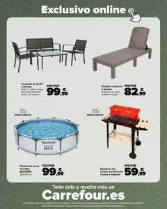 Vista previa Carrefour Jardin válido desde el 14.04.2026 | Página: 34 | Productos: Muebles, Sofá, Mesa, Muebles de jardín