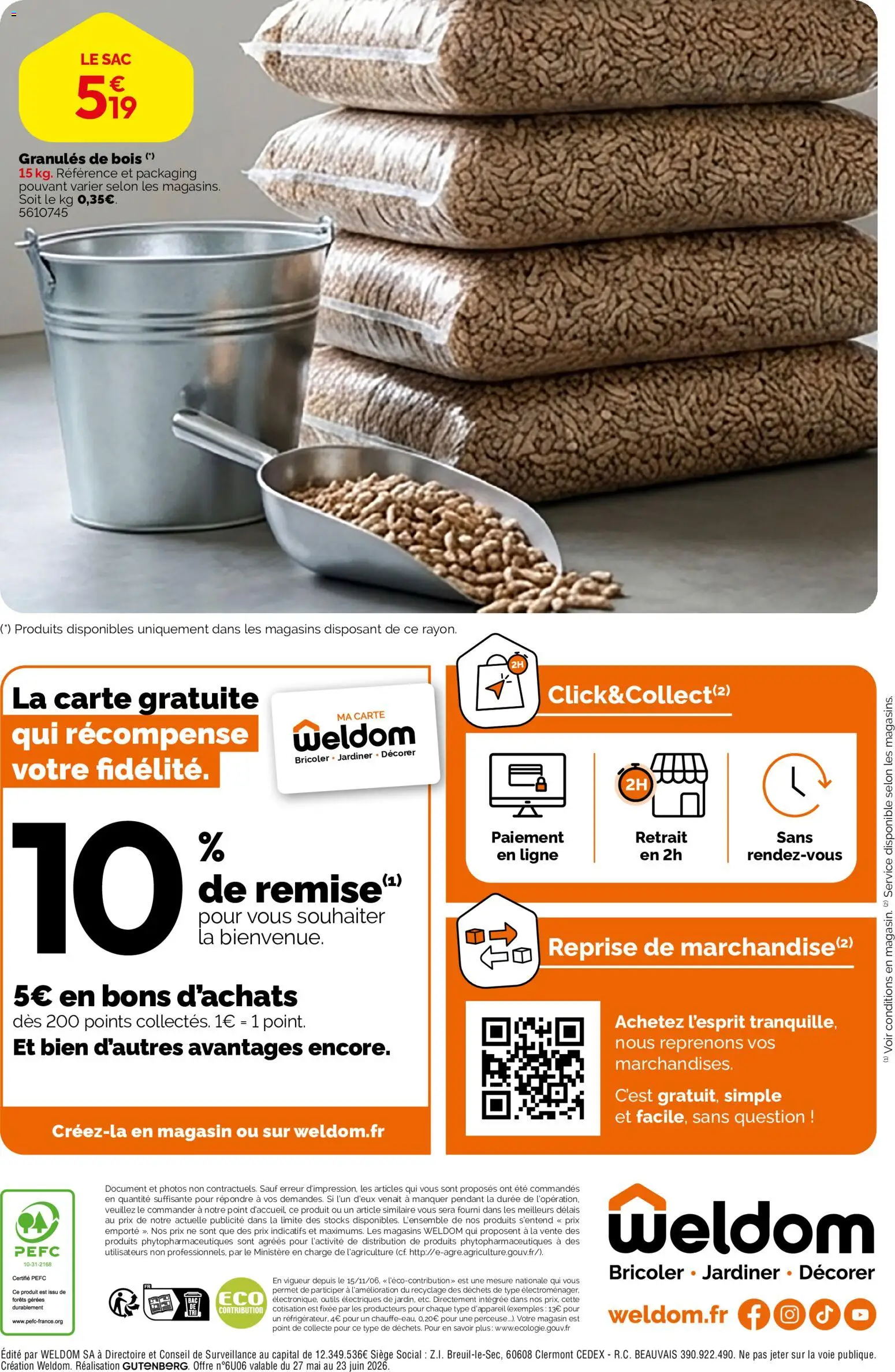 {H1} | Page: 12 | Produits: Perceuse, Sac, Granules de bois