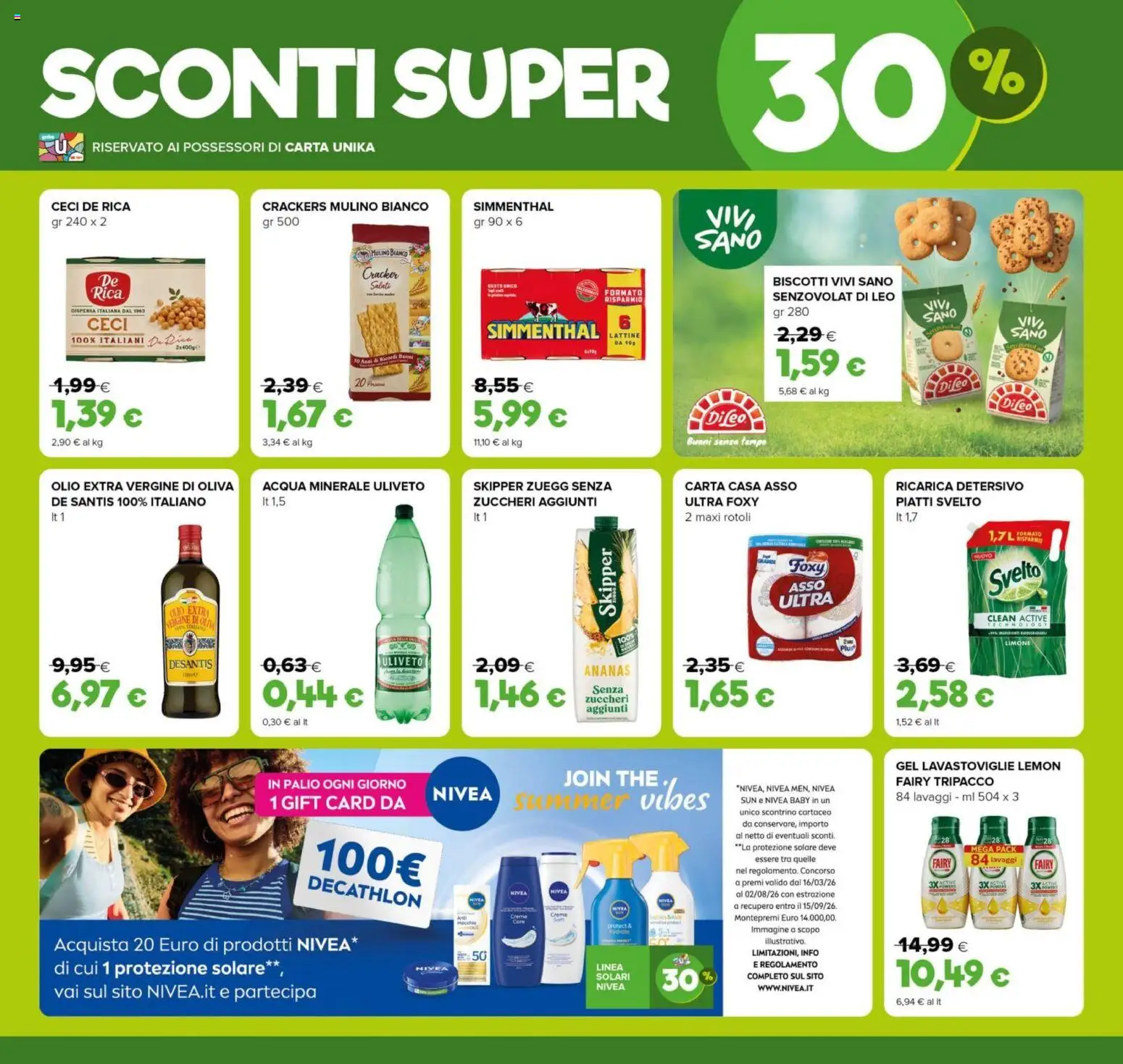 Volantino Oasi del 21.05.2026 | Pagina: 2 | Prodotti: Olio, Ananas, Lavastoviglie, Olio extra vergine