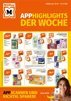Müller Flugblatt ab 26.10.2026 gültig