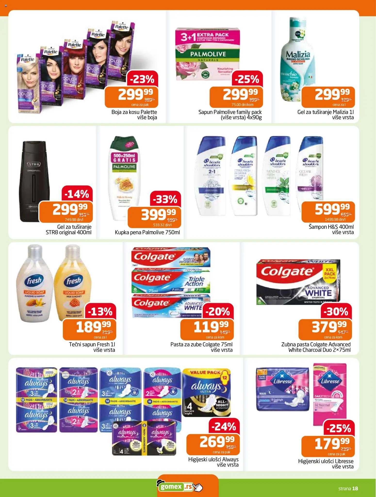 Gomex katalog - važi od 08.07.2026 | Strana: 18
