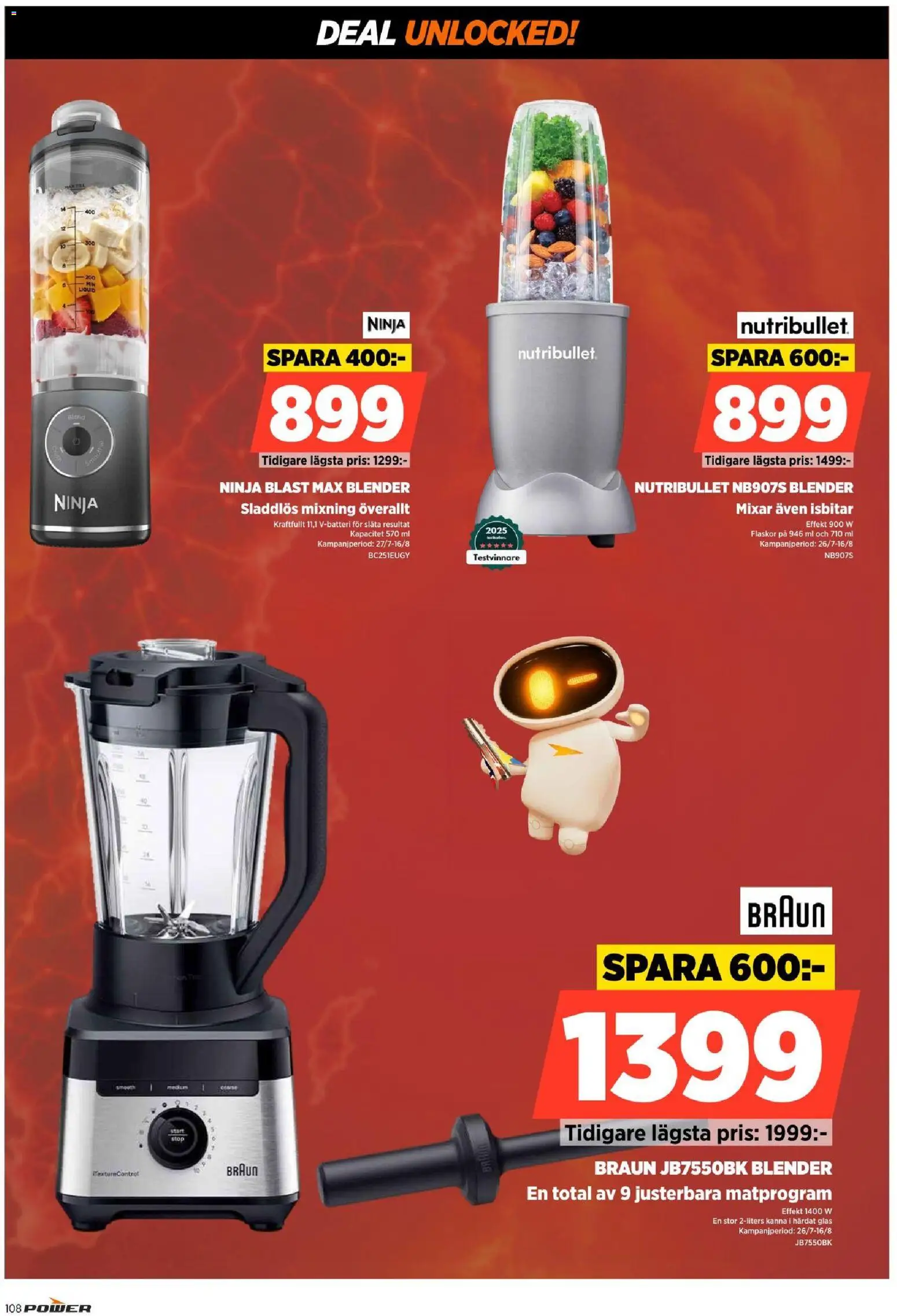Power reklamblad aktuell från 03/08/2026 | Sida: 108