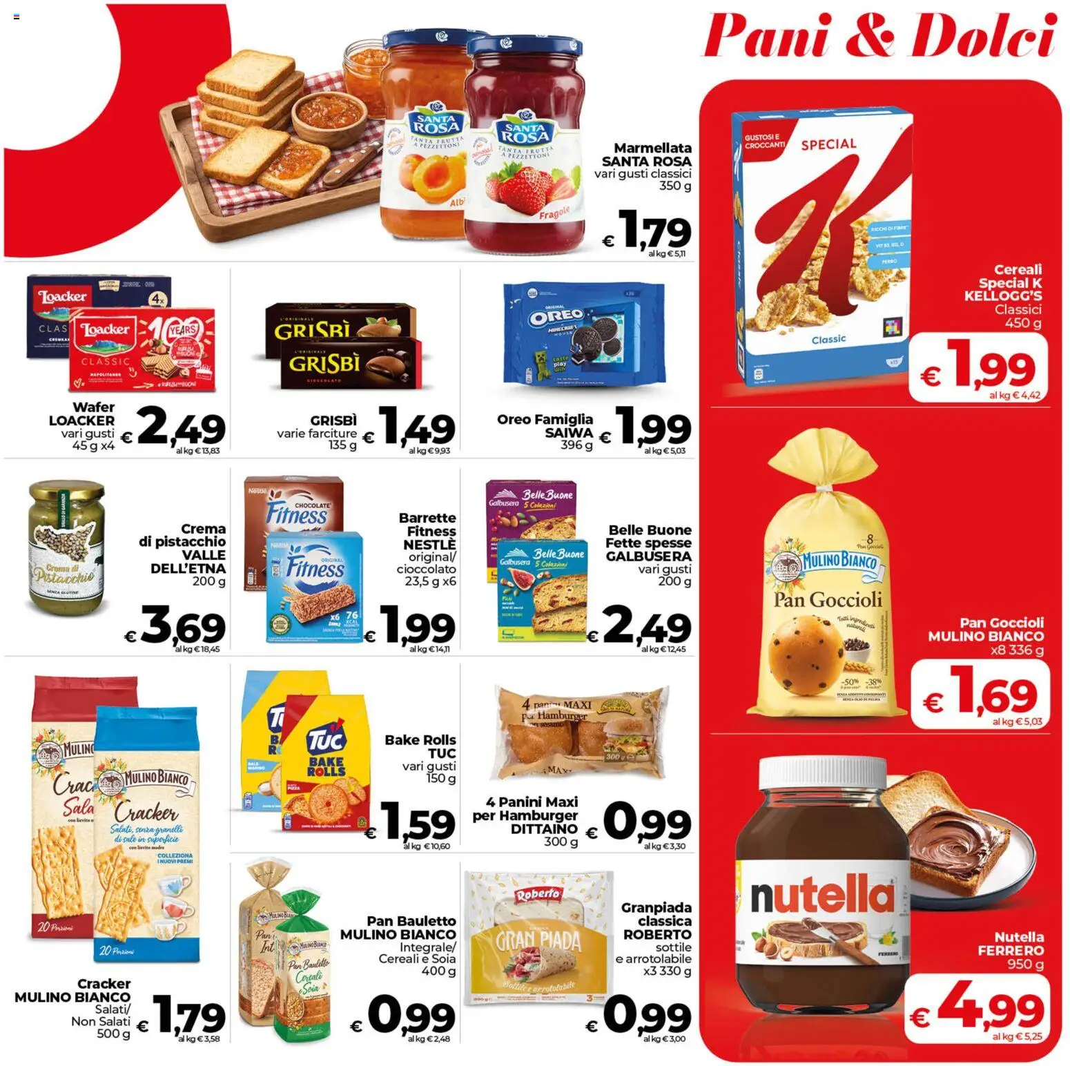 Volantino COOP del 30/07/2026 | Pagina: 23 | Prodotti: Crema, Fragole, Cereali, Nutella