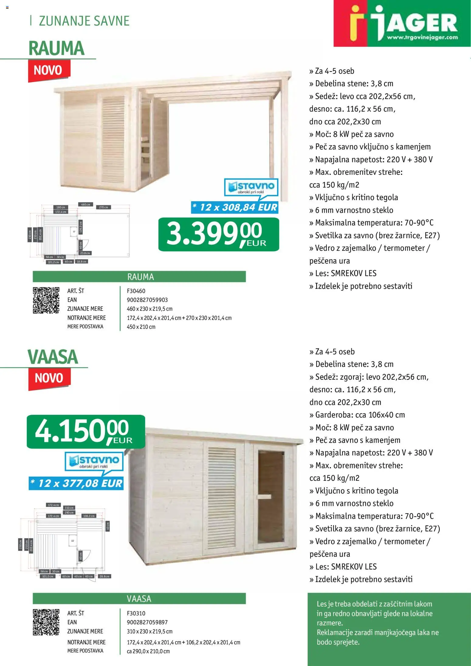 Novi Jager katalog ponudbe – veljaven od 01.10.2026 | Stran: 26 | Izdelki: Ura, Termometer, Svetilka, Vedro