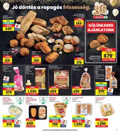 Interspar akciós újság - amely érvényes a következő dátumtól: 2026.09.24. | Oldal: 7 | Termékek: Pur, Víz, Vekni, Csiga