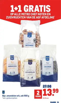 Makro folder - Horeca Magazine - Voorbeeld van een folder van Makro, geldig van 20.04.2026 | Pagina: 31 | Producten: Rösti, Zak, Fruit, Pitten