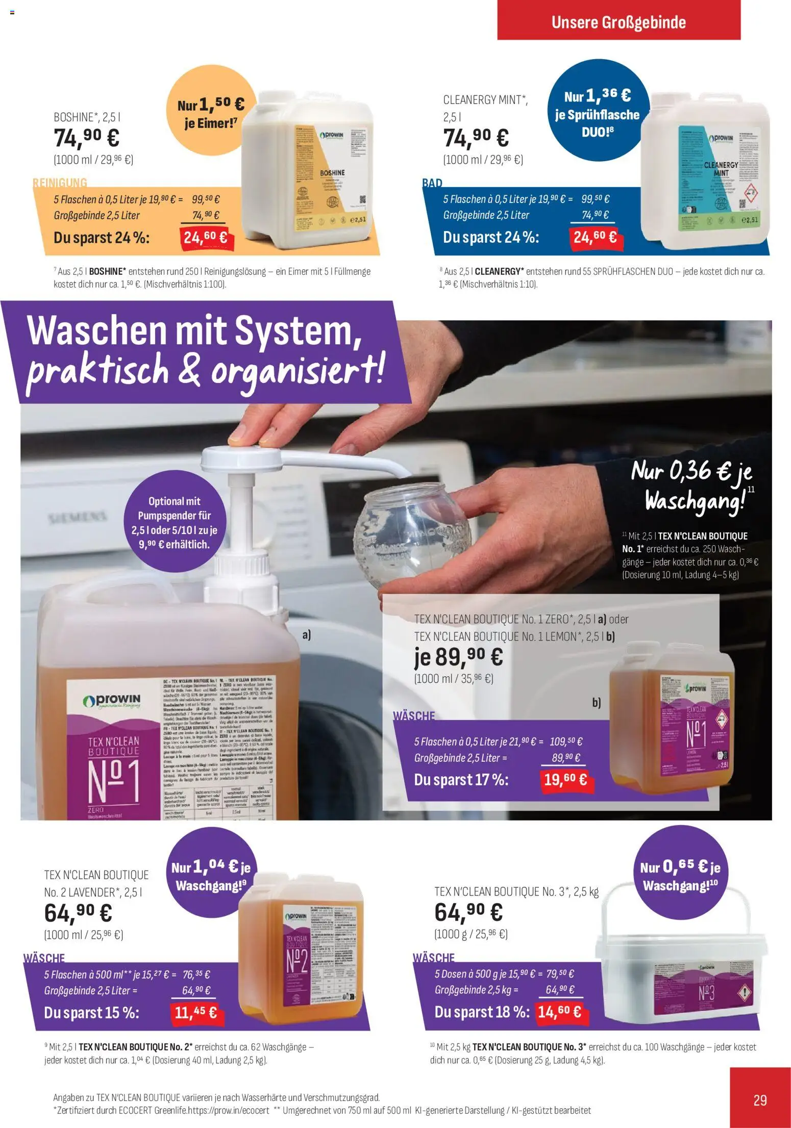 Katalog ProWin Juli / Dezember 2026 – gültig ab 01.07.2026 | Seite: 29 | Produkte: Siemens