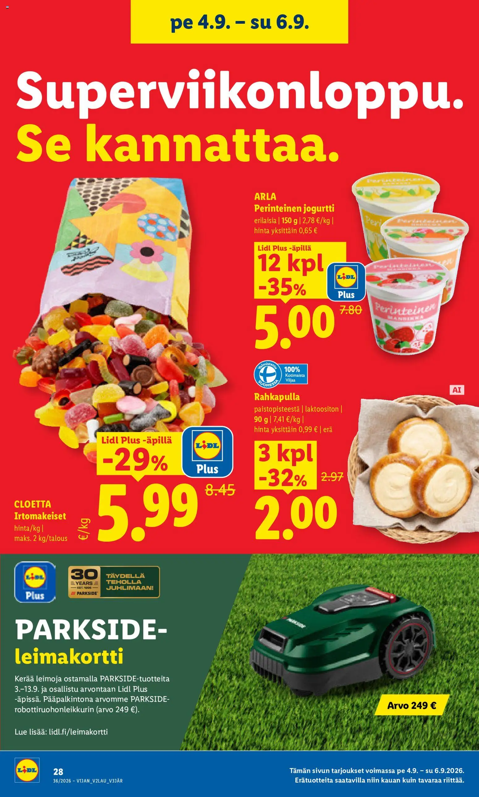 Lidl tarjoukset - Helsinki – voimassa 03/09/2026 alkaen | Sivu: 26