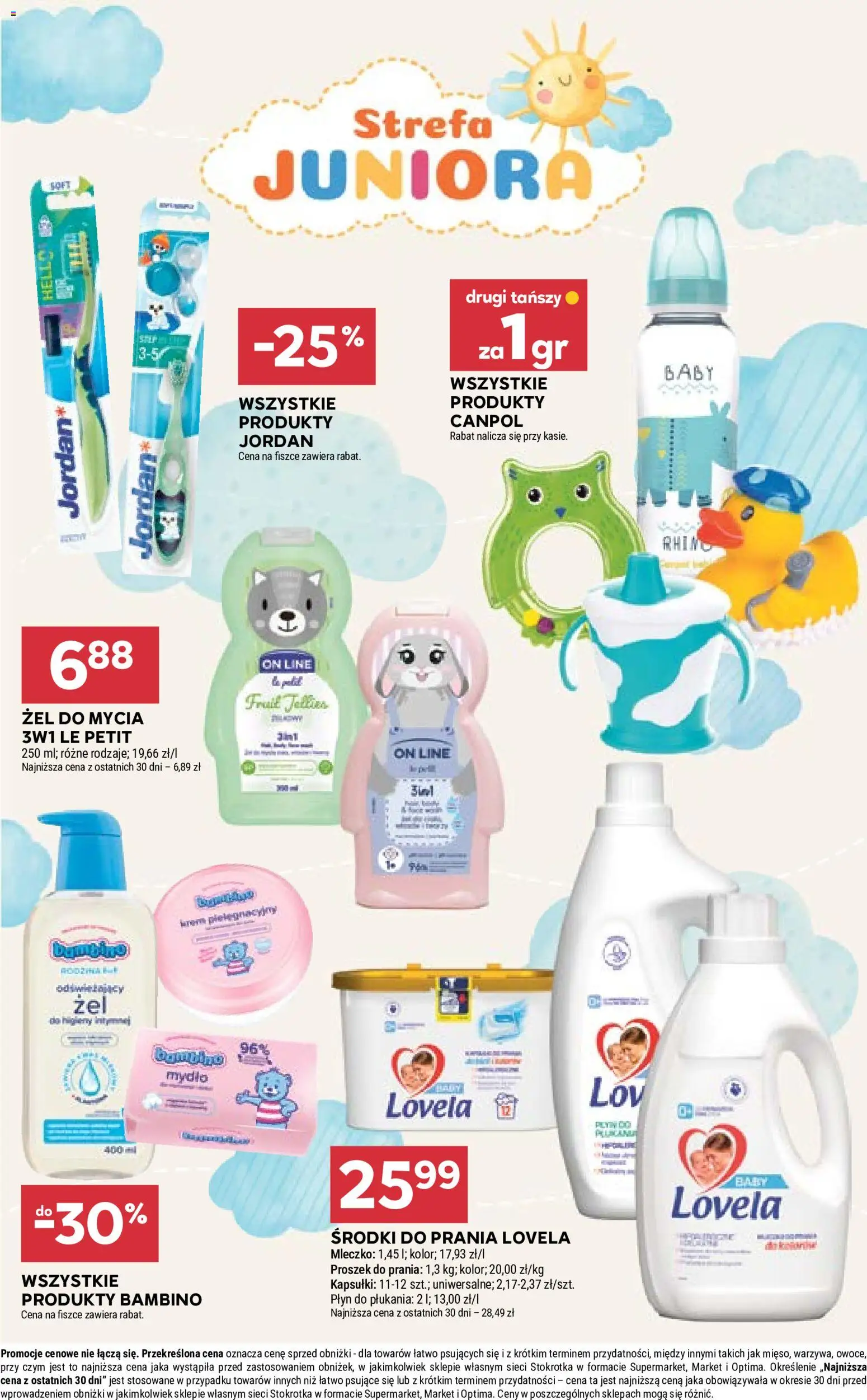 Stokrotka gazetka - Market od 18.06.2026 | Strona: 31 | Produkty: Stokrotka, Proszek do prania, Lovela, Owoce