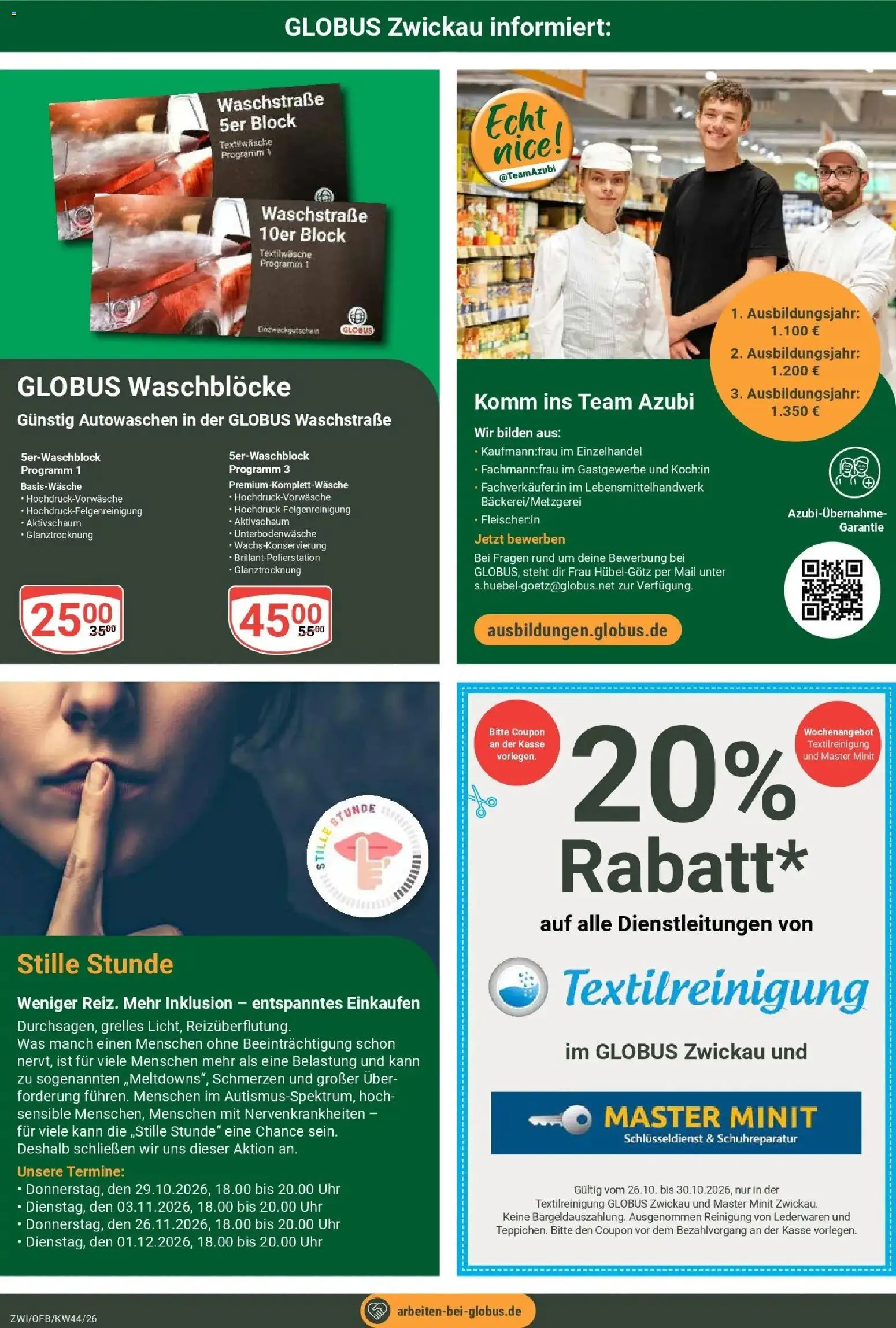 Globus Prospekt Zwickau (ab 26.10.2026) » Angebote online | Seite: 32 | Produkte: Uhr