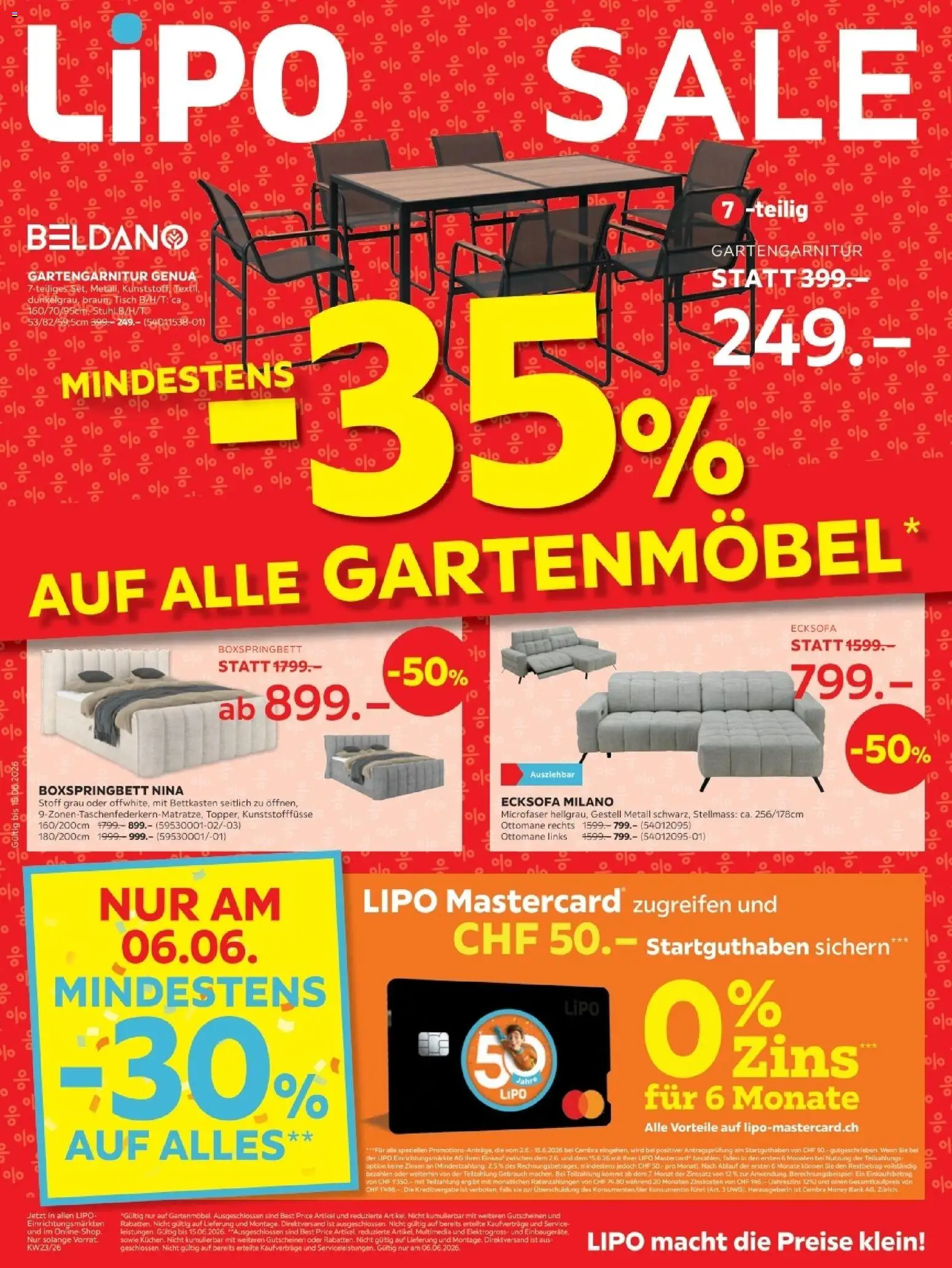 Lipo aktionen Sale – gültig ab 02.06.2026 | Seite: 1
