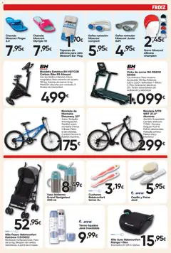 Vista previa Froiz - Folleto Hiper válido desde el 24/09/2026 | Página: 11 | Productos: Bicicleta, Gafas, Disco, Cinta de correr