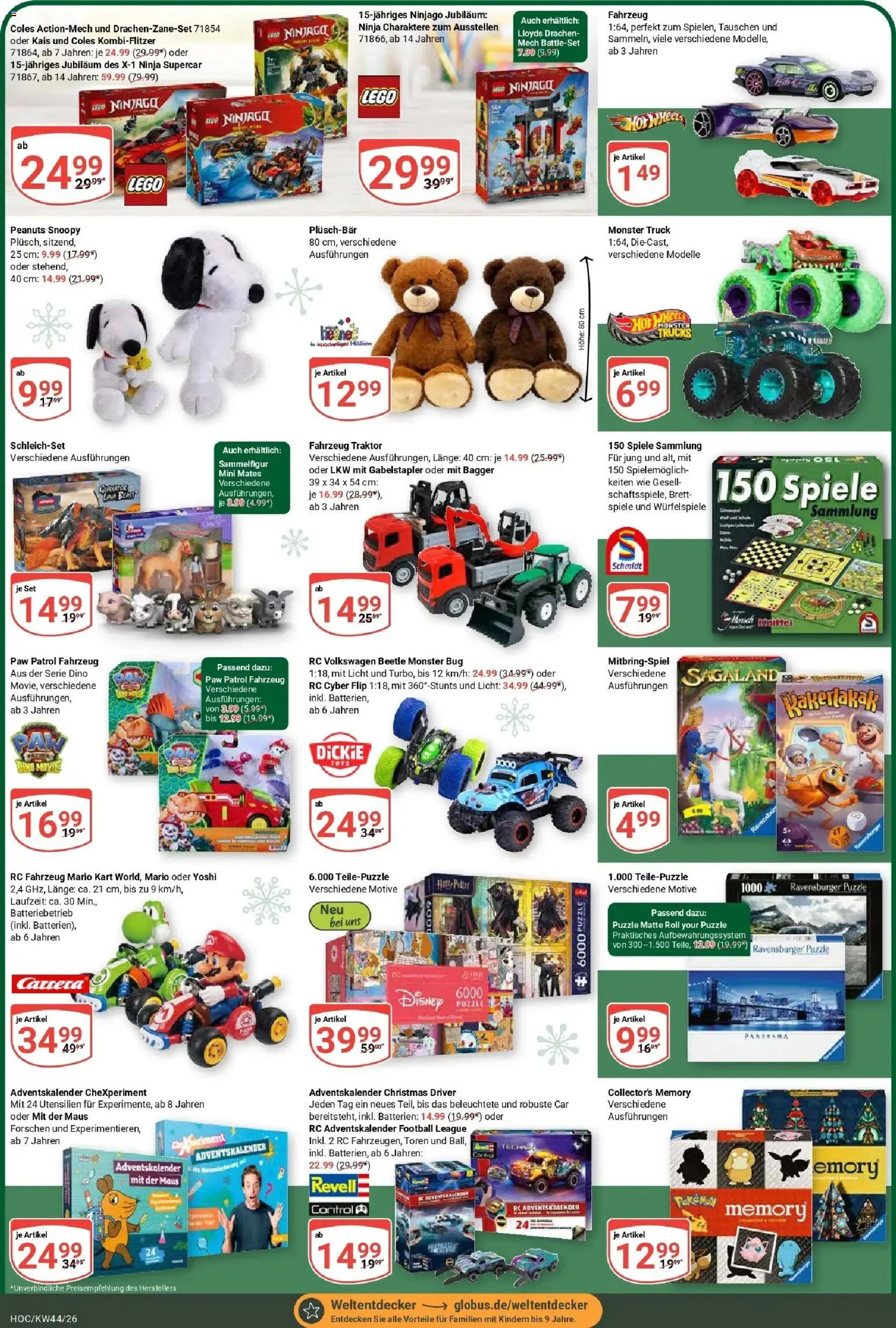 Globus Prospekt Hockenheim (ab 26.10.2026) » Angebote online | Seite: 28 | Produkte: Batterien, Football, Monster, Maus