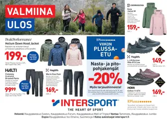 Intersport-mainoslehti voimassa 24/10/2026 alkaen
