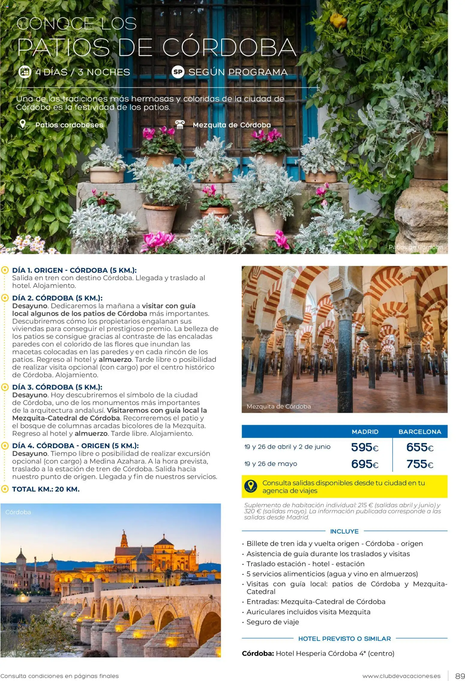 Viajes El Corte Inglés Club de Vacaciones │ válido desde el 01.02.2026 | Página: 89 | Productos: Vino, Auriculares