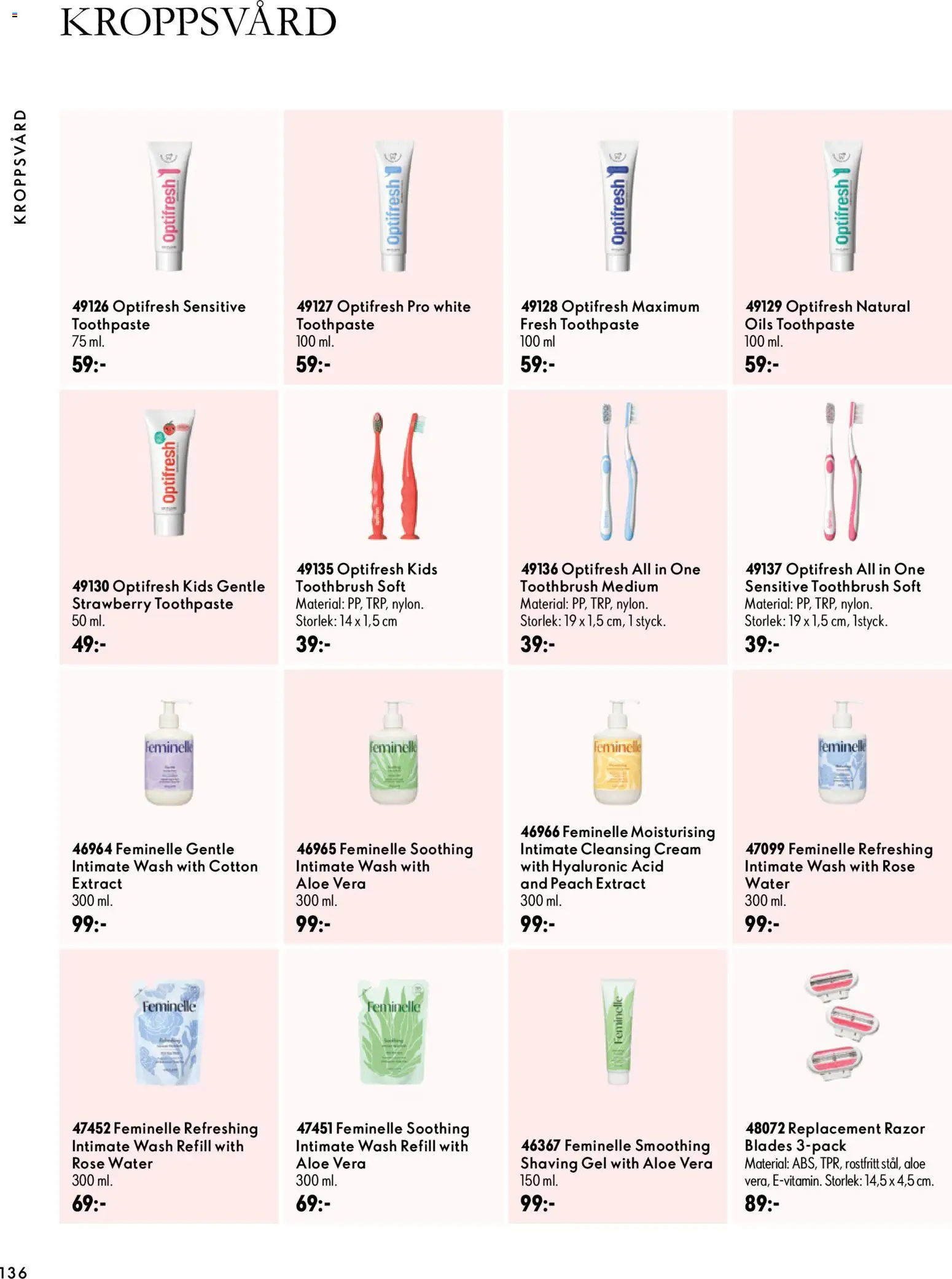 Oriflame reklamblad aktuell från 07/10/2026 | Sida: 136