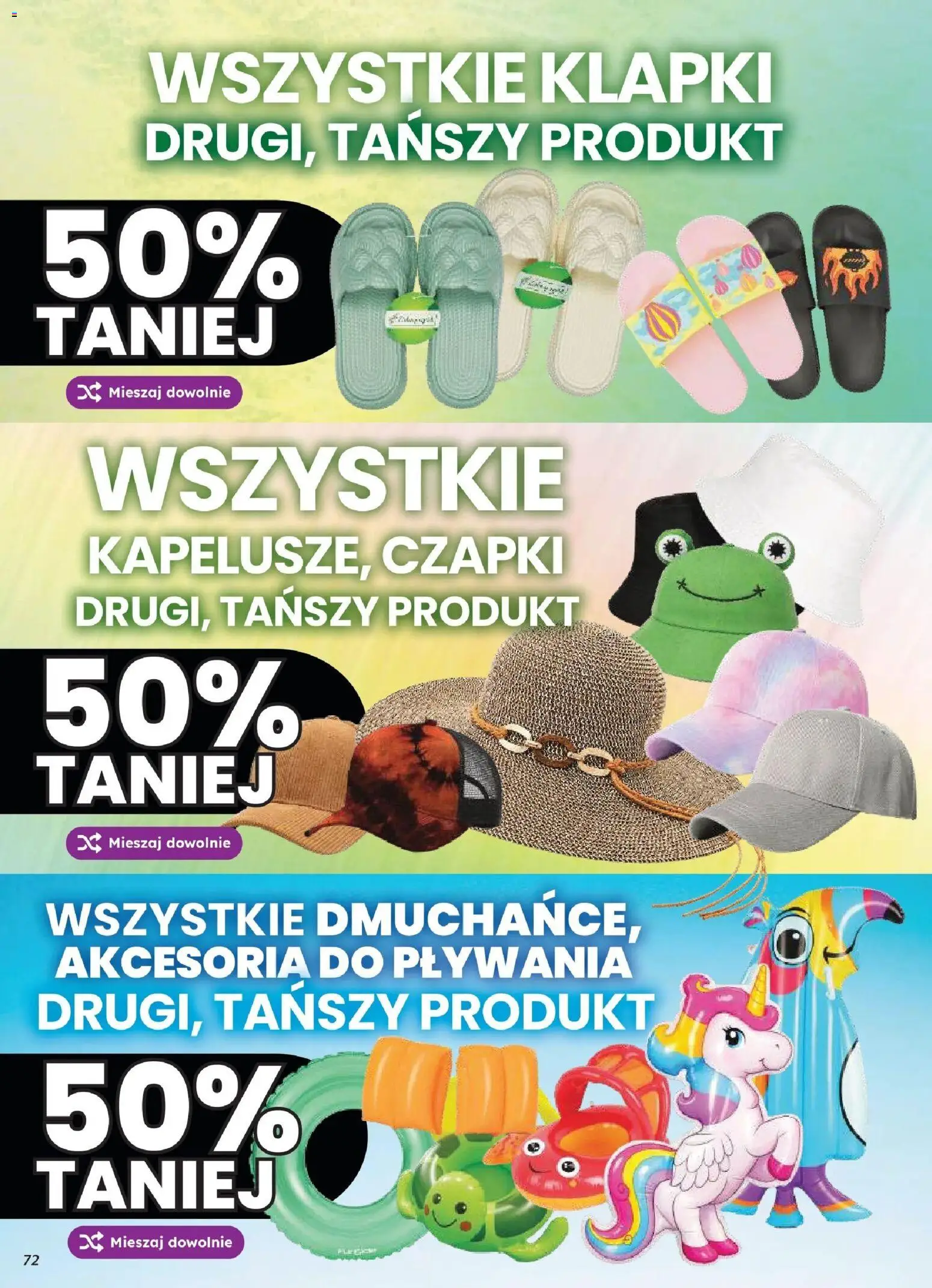 Dino gazetka od 12.08.2026 | Strona: 72 | Produkty: Klapki
