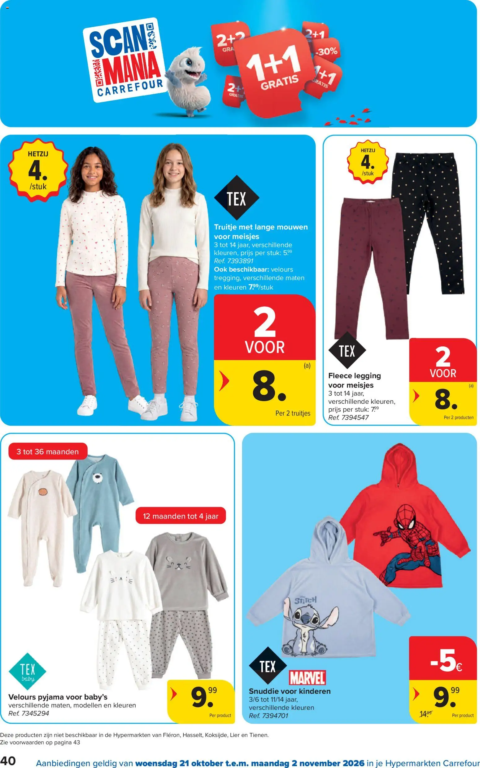 {H1} | Pagina: 40 | Producten: Velours, Hoodie, Pyjama, Legging