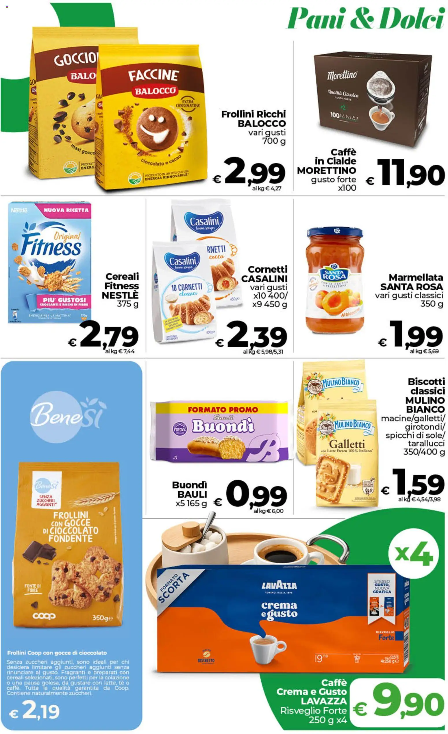 Volantino COOP del 01/09/2026 | Pagina: 17 | Prodotti: Caffè, Cereali, Cialde, Marmellata