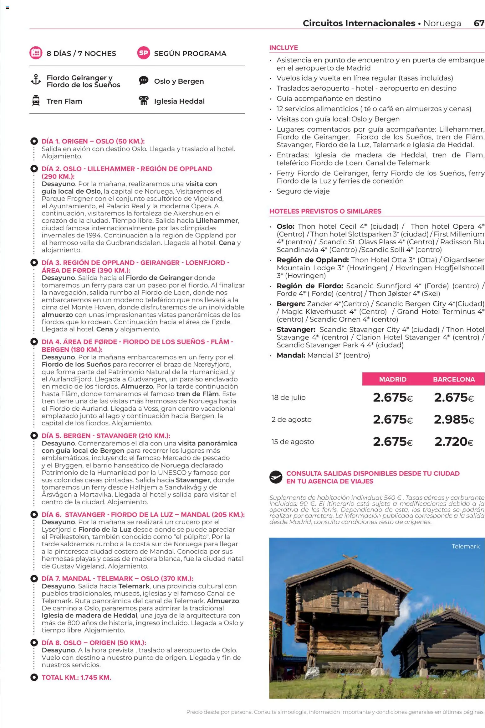 Viajes El Corte Inglés Circuitos exclusivos │ válido desde el 28.03.2026 | Página: 67 | Productos: Café, Pescado, Té