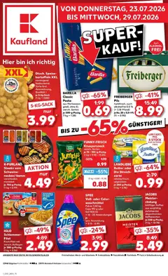 Kaufland Prospekt Gägelow ab 23.07.2026 gültig