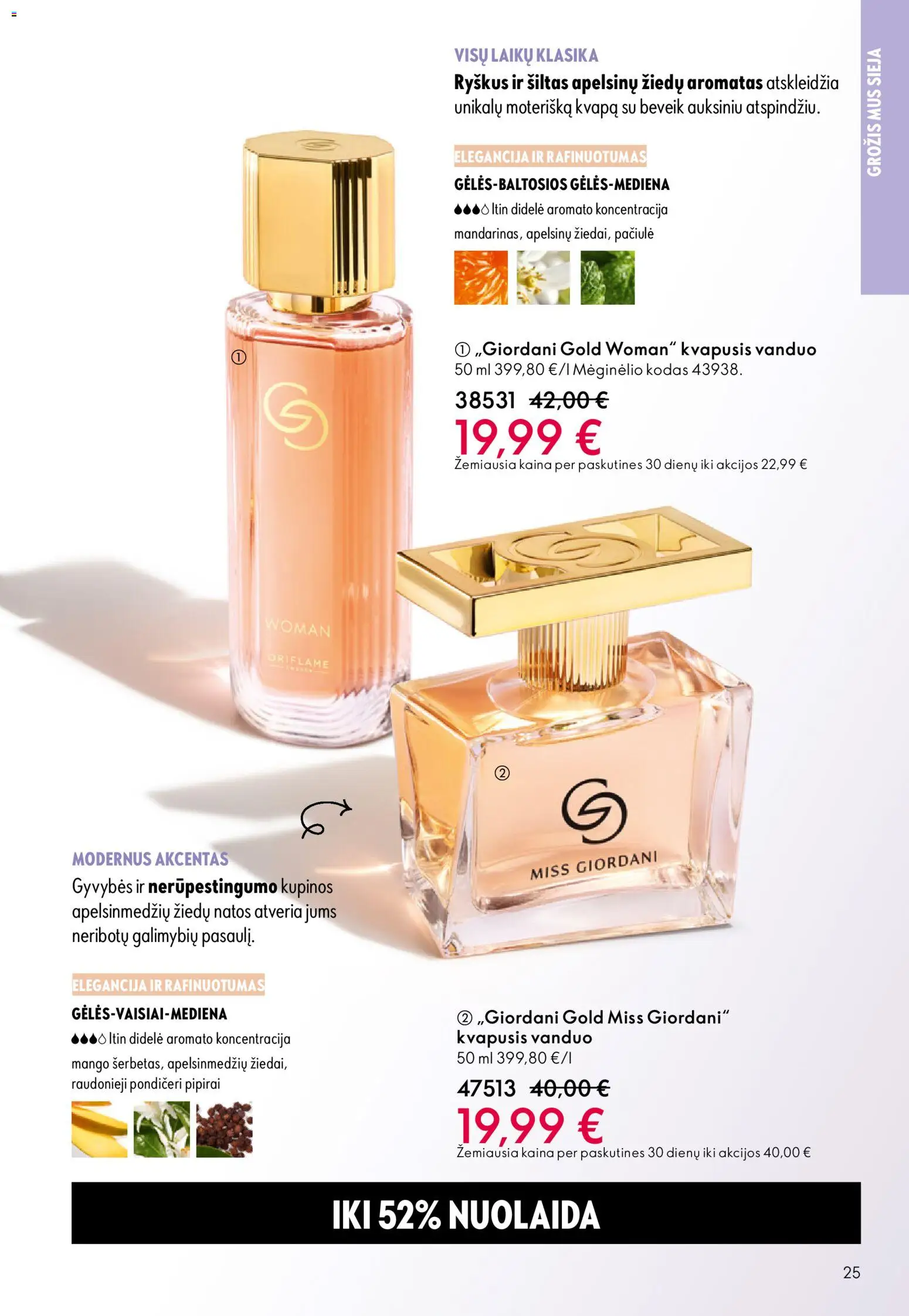 Oriflame akcijos nuo 13.05.2026 | Puslapis: 25 | Prekių: Kvapusis vanduo