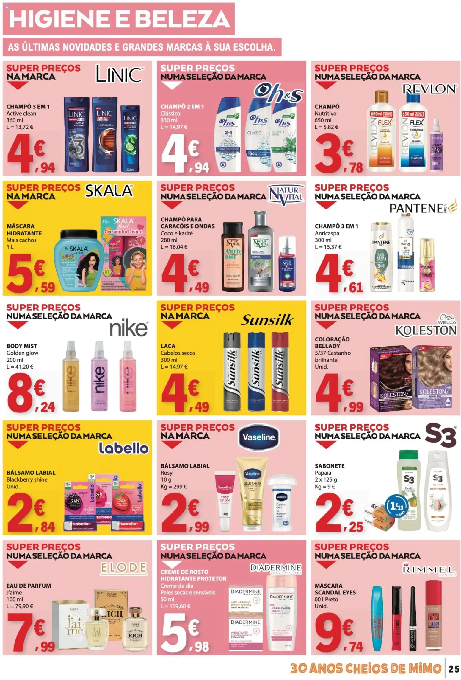 E.Leclerc folheto │ válido de 20/08/2026 | Página: 25 | Produtos: Champô, Sabonete, Coco, Creme