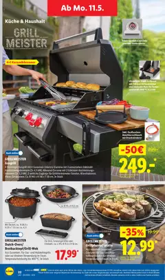 Lidl Prospekt ab 11.05.2026 gültig | Seite: 42 | Produkte: Grill, Thermometer, Küche