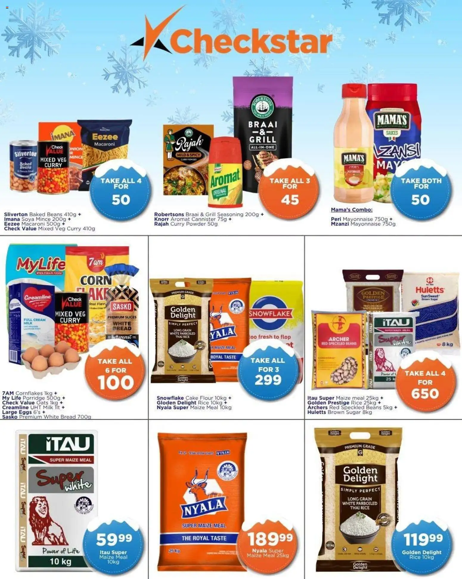 New Check Star catalogue – valid from 24/08/2026 | Page: 3 | Products: Beans, Cannister, Bread, Mayonnaise
