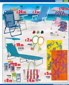Anteprima del volantino Casalandia volantino valido a partire dal 07.05.2026 | Pagina: 9 | Prodotti: Cellulare, Racchette, Lettino, Sedia