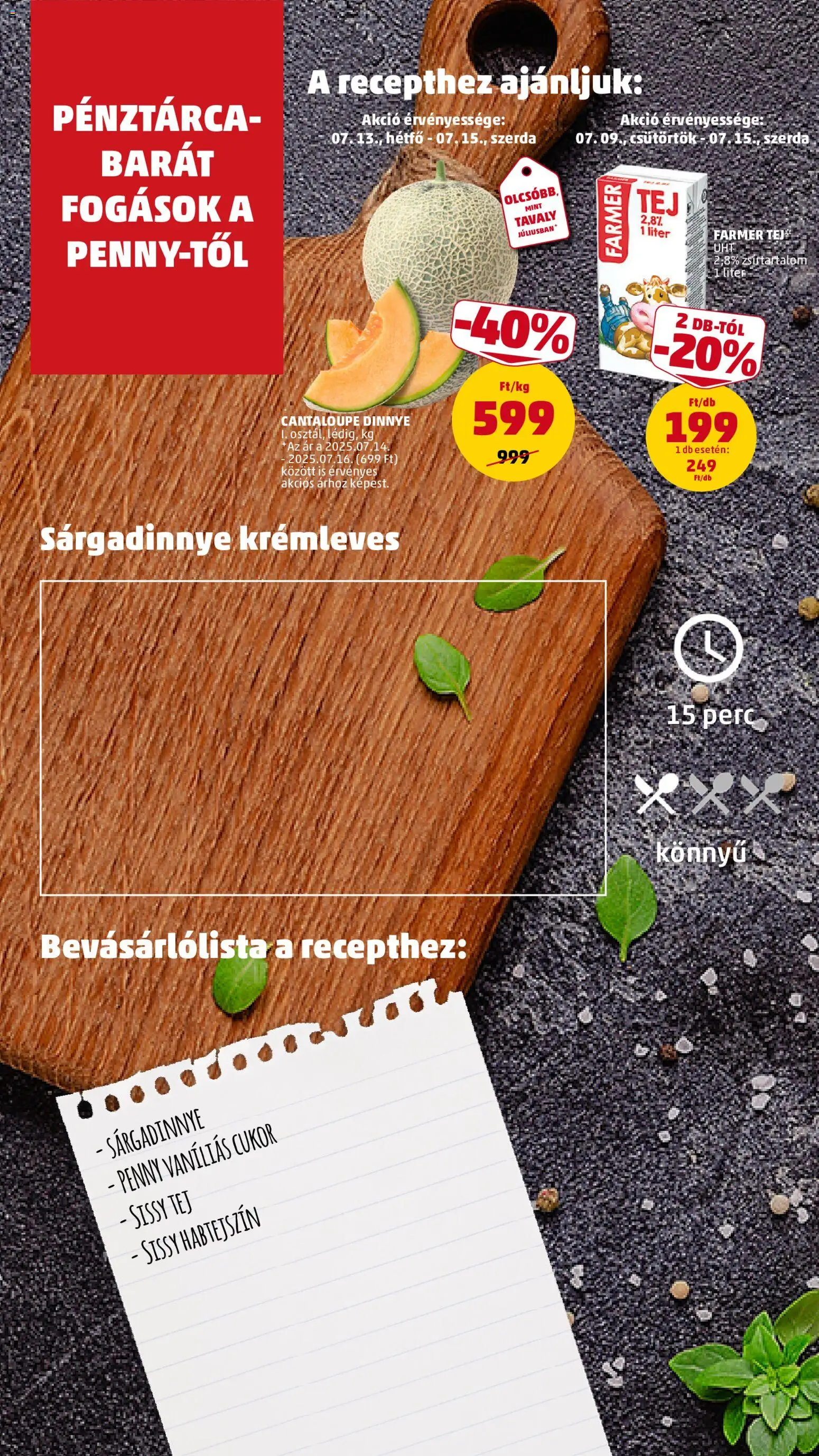 PENNY akciós ujság - amely érvényes a következő dátumtól: 2026.07.09. | Oldal: 12