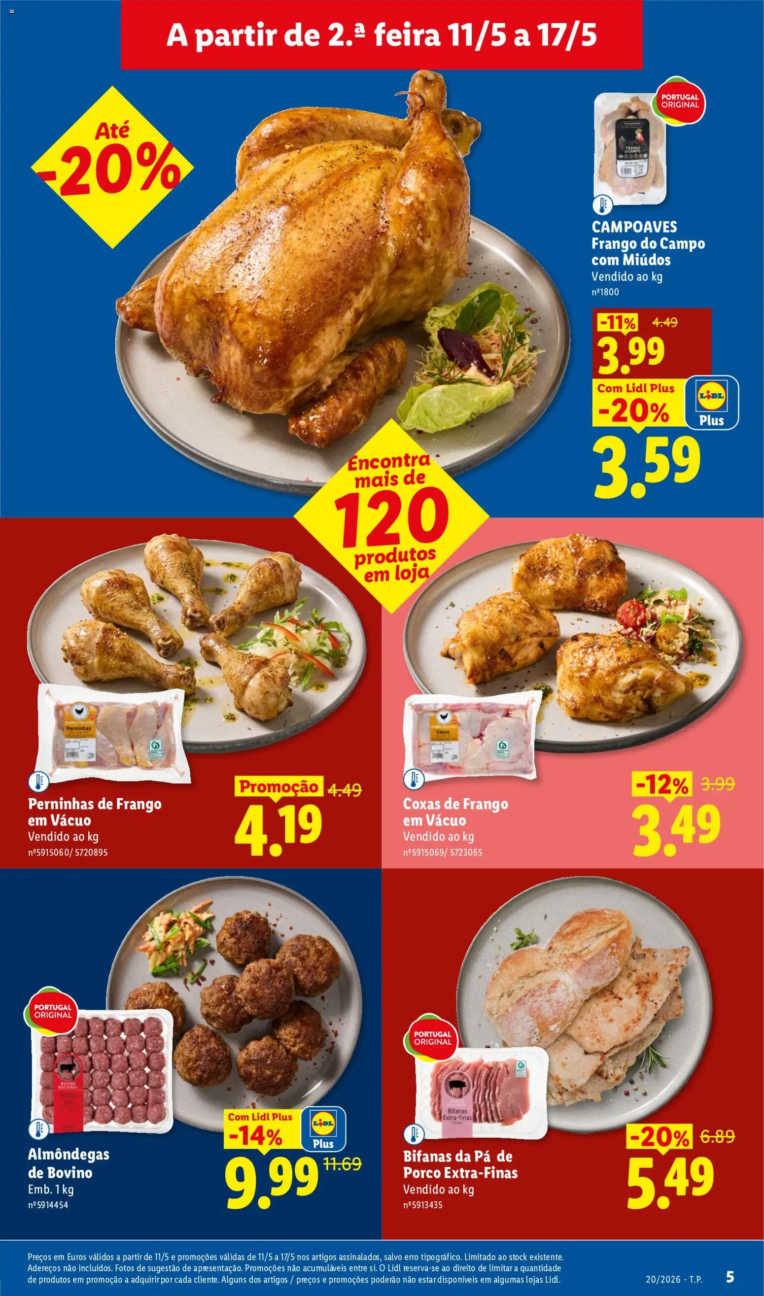 Lidl folheto | 11/05/2026 |  🎉 Como obter um desconto limitado? Poupe ainda hoje! | Portugal