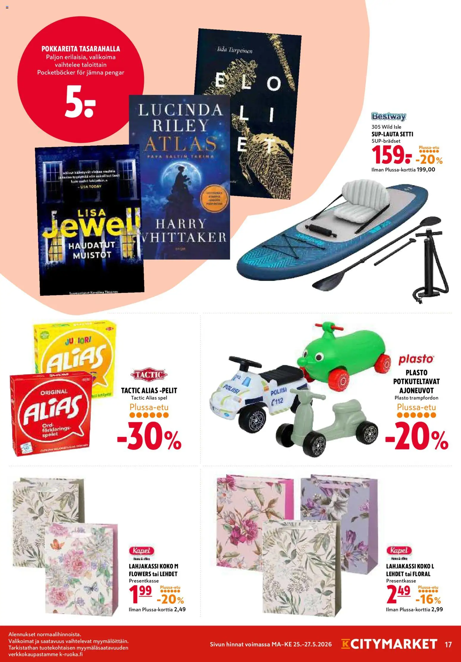 K-Citymarket tarjoukset – voimassa 25.05.2026 alkaen | Sivu: 17