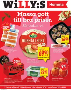 Willys erbjudanden Hemma - Förhandsvisning av reklamblad från butik Willys aktuell från 05/10/2026