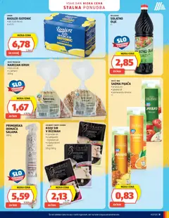Hofer SI Katalog - Pregled kataloga iz trgovine Hofer SI, vrijedi od 14.10.2026 | Stranica: 9 | Proizvodi: Kozji sir, Sir, Kruh, Ananas