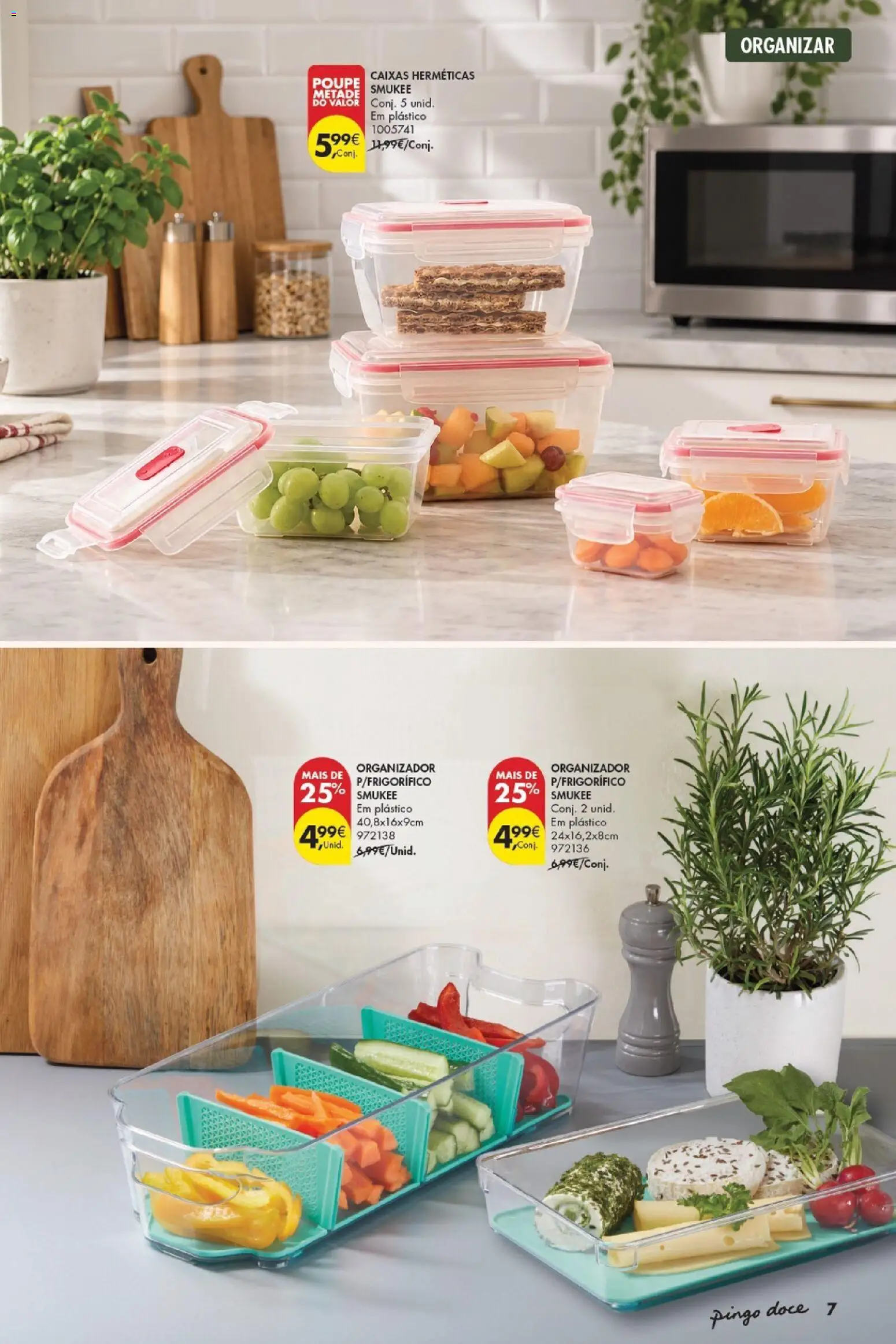 Pingo Doce Poupe Esta Semana Açores │ válido de 22/09/2026 | Página: 7 | Produtos: Organizador