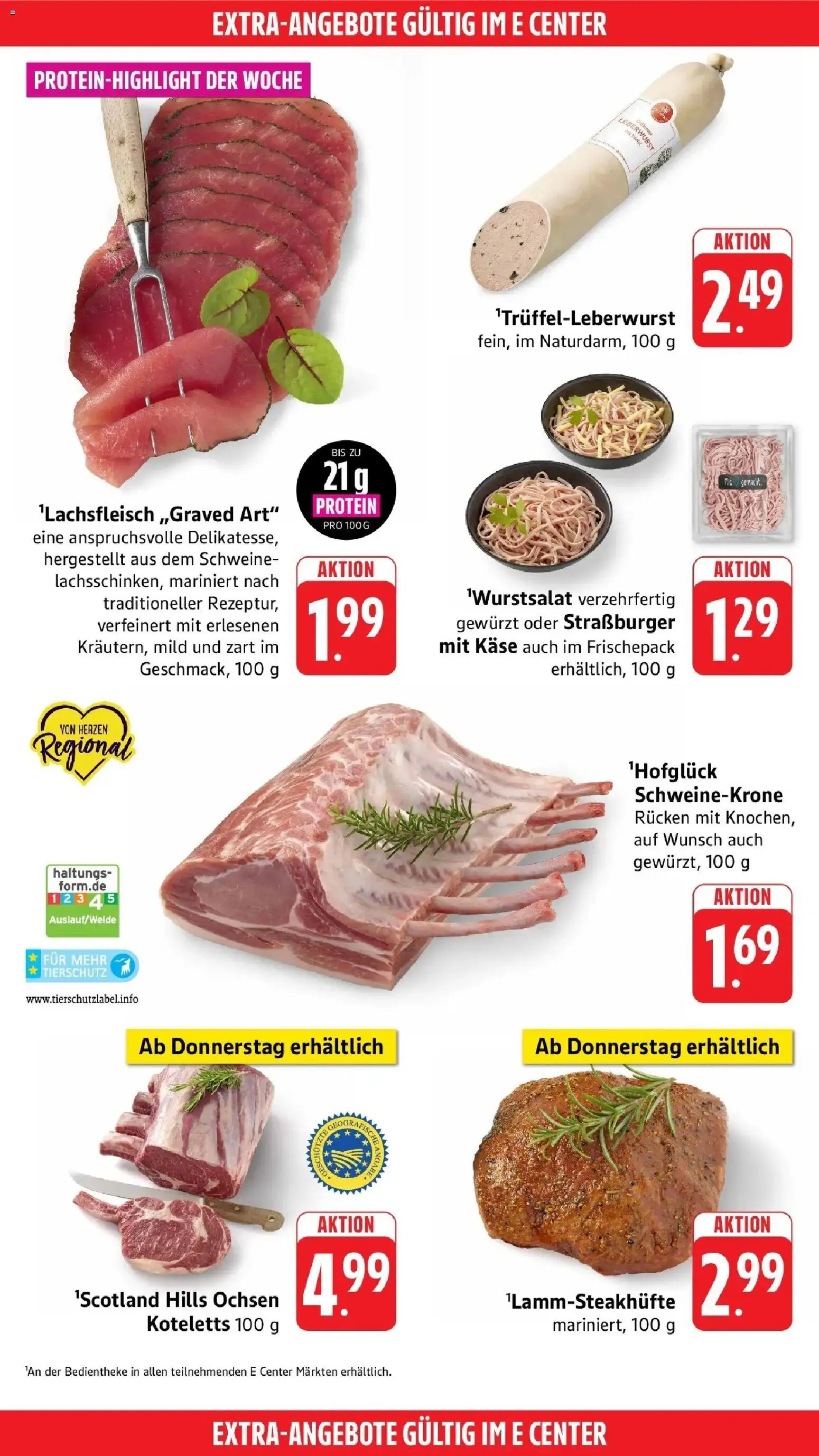 E center Prospekt Herrenberg (ab 10.08.2026) zum Blättern | Seite: 44 | Produkte: Käse