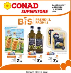 Anteprima del volantino Conad volantino Superstore Lazio valido a partire dal 07/10/2026