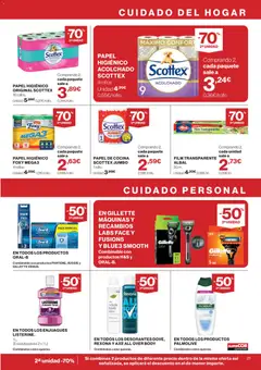 Vista previa Supercor folleto válido desde el 13/08/2026 | Página: 21 | Productos: Enjuague bucal, Papel higienico, Listerine, Body
