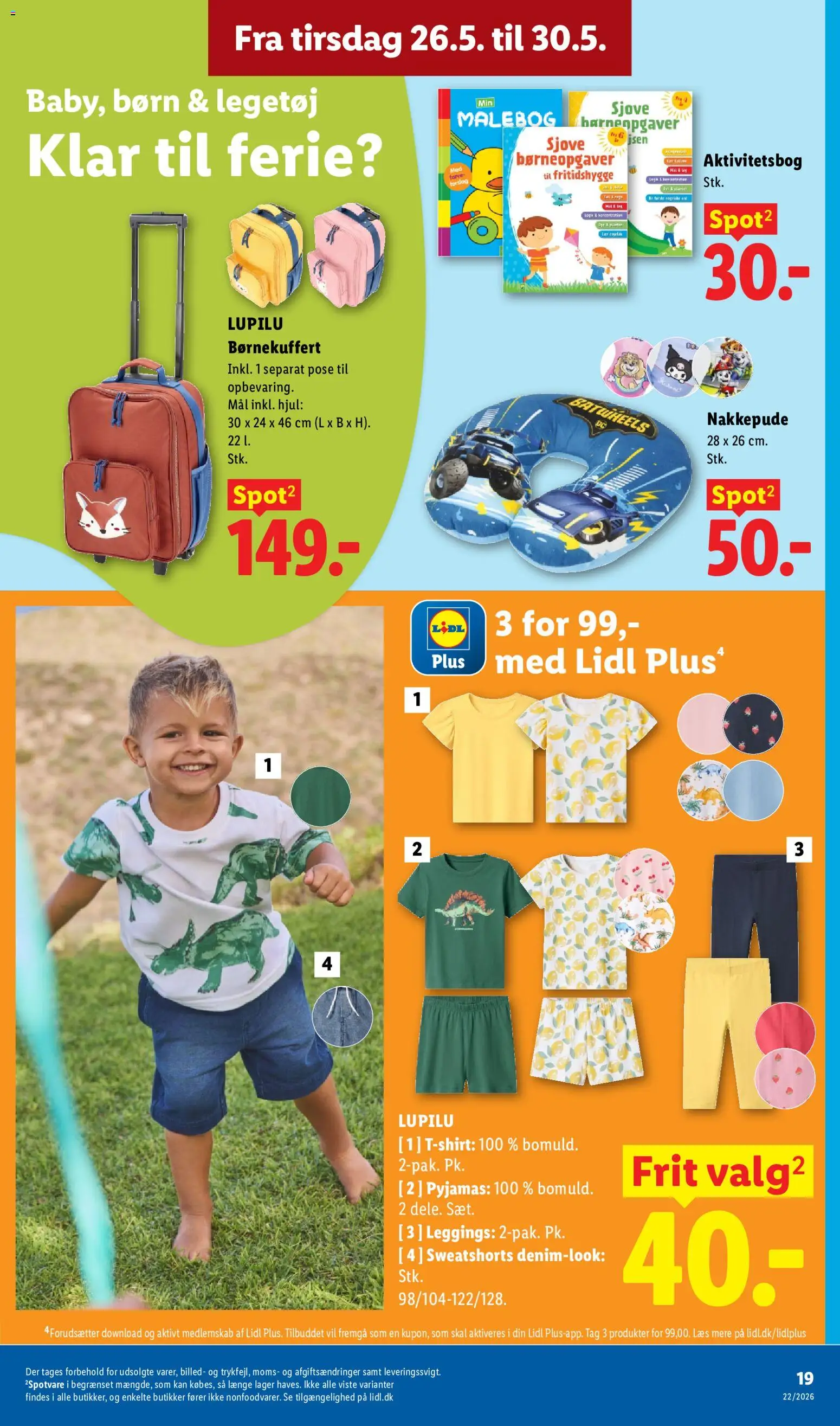 Lidl tilbudsavis – gyldig fra 28.05.2026 | Side: 33 | Produkter: Pyjamas, Leggings, Søm