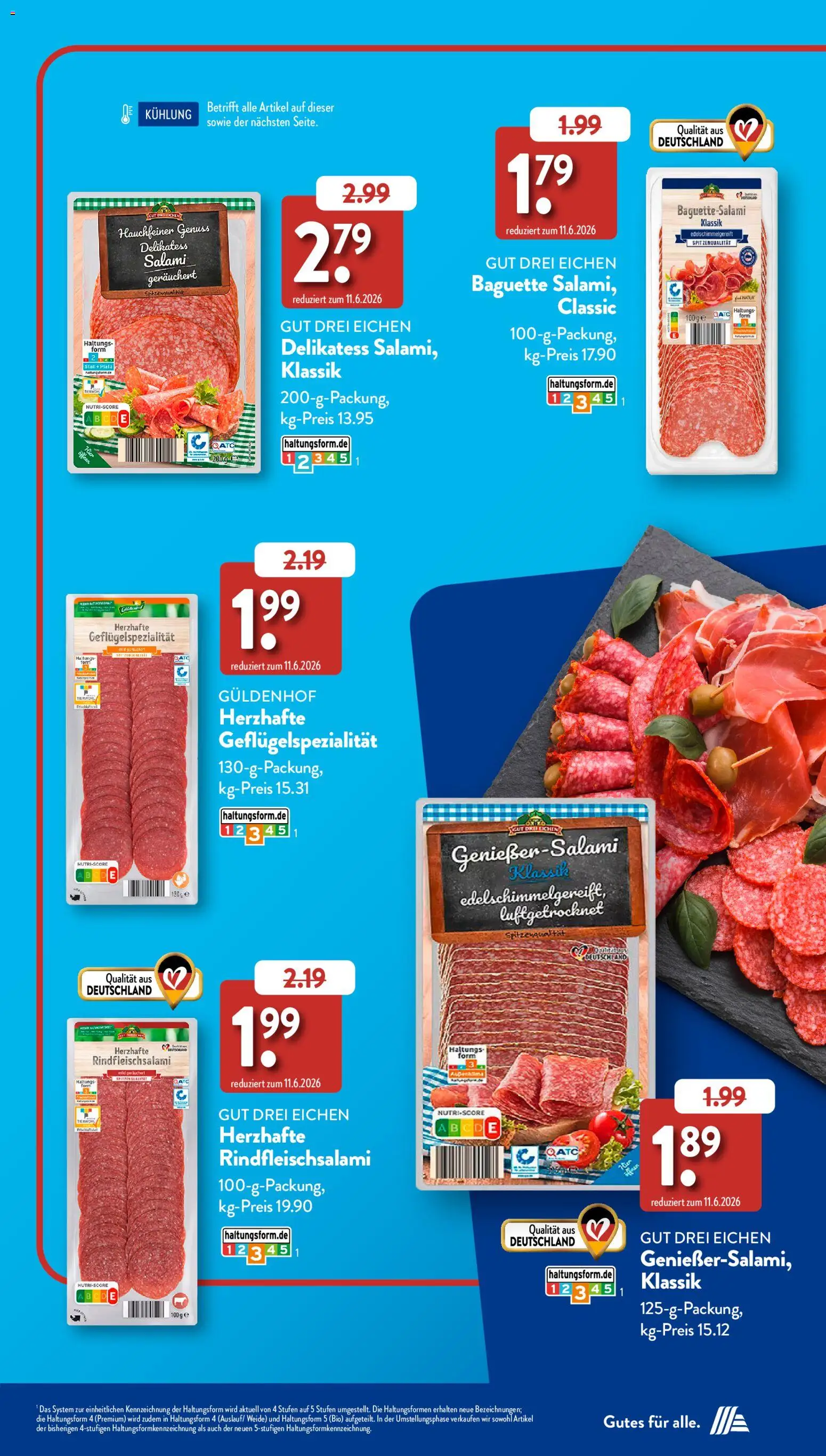 Aldi Süd Sonderprospekt – gültig ab 05.07.2026 | Seite: 11 | Produkte: Ofen, Baguette, Salami